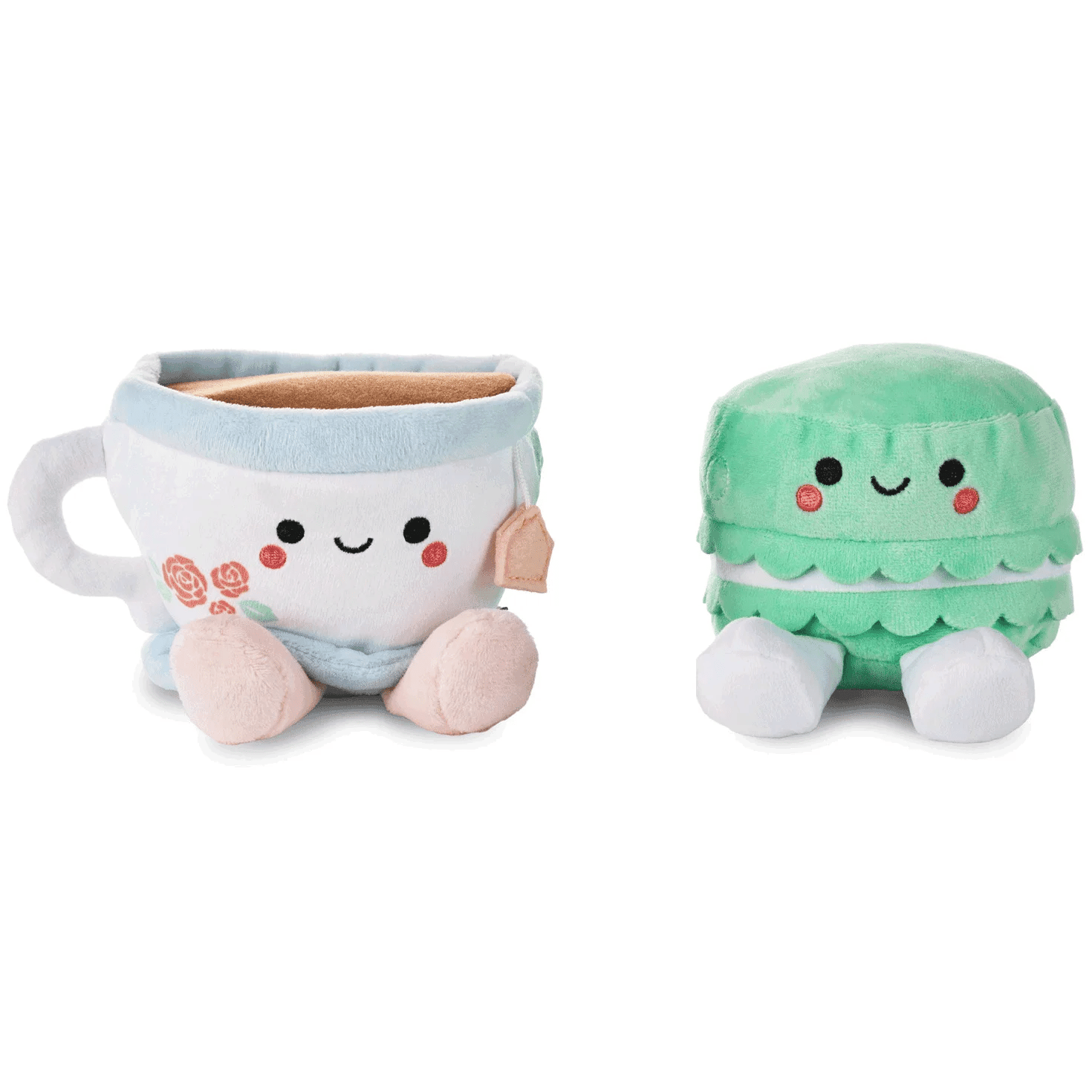 Better Together Tea & Macaron Magnetic Soft Toy Pair