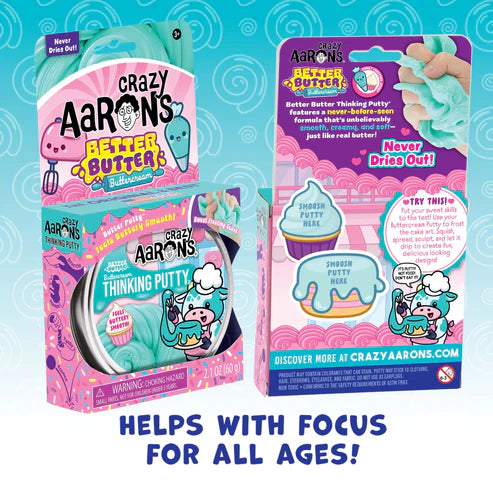 Crazy Aarons Buttercream Better Butter Trendsetters Thinking Putty