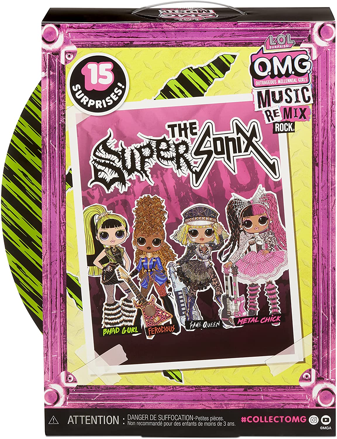 L.o.l. Surprise Omg Remix Rock Bhad Gurl & Drum