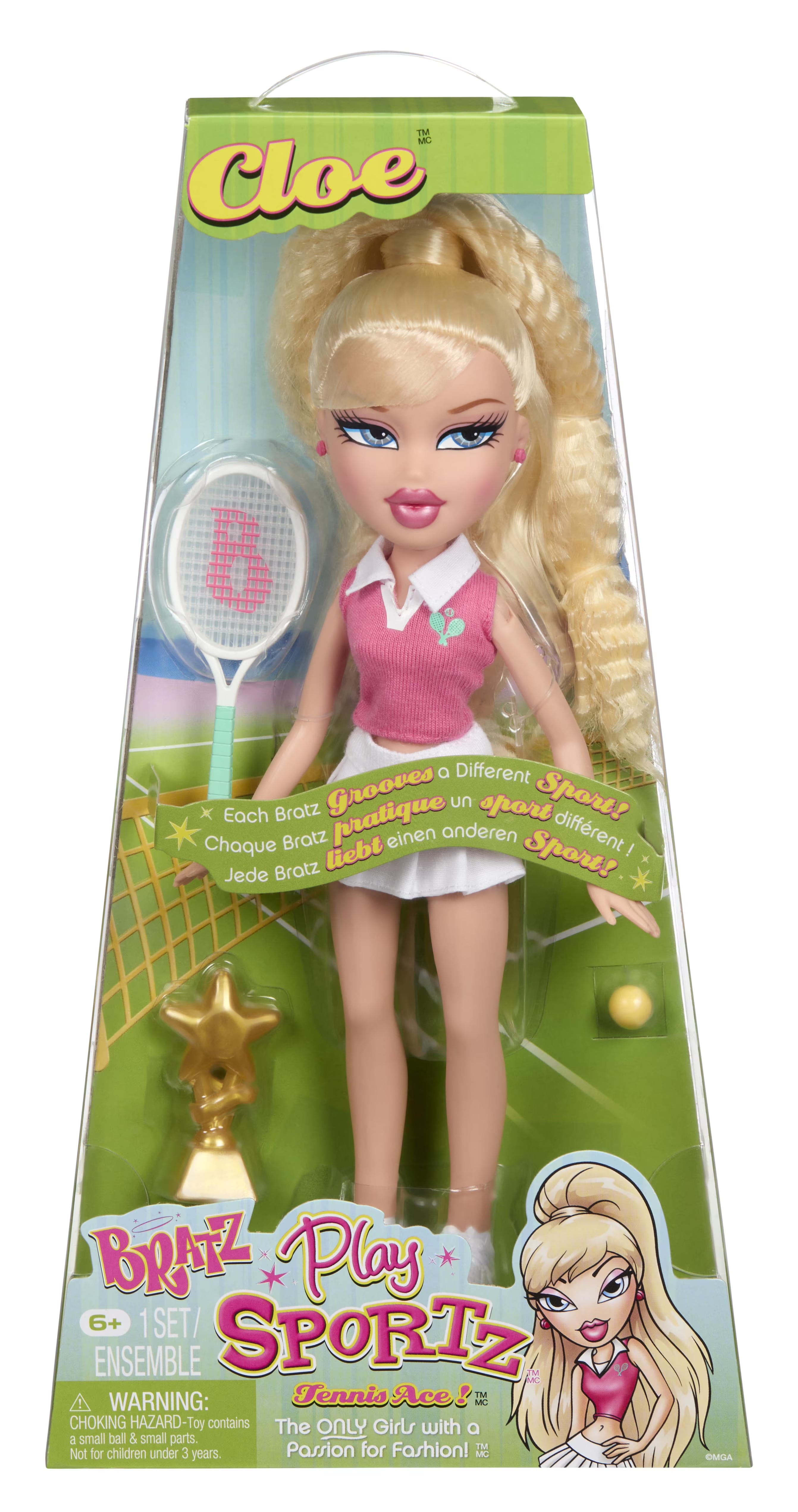 Bratz Play Sportz Fashion Doll Cloe