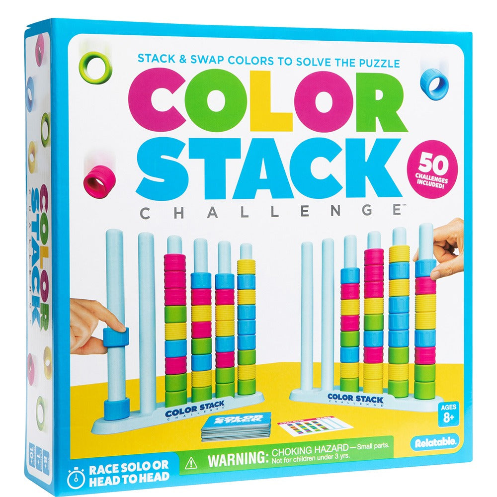 Colour Stack Challenge Family Game