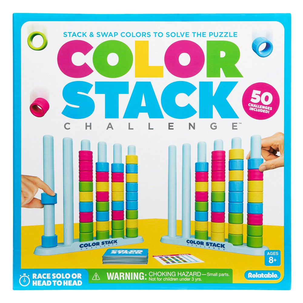 Colour Stack Challenge Family Game