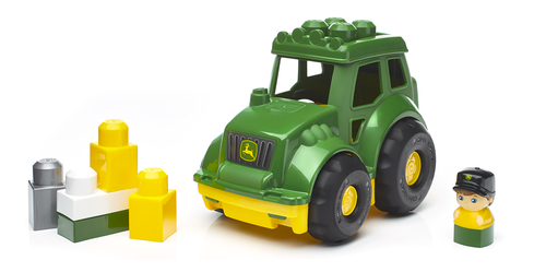Mega Bloks John Deere Building Toy Blocks Lil Tractor