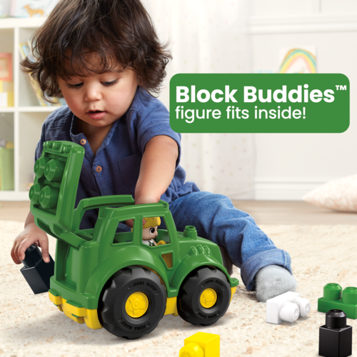 Mega Bloks John Deere Building Toy Blocks Lil Tractor