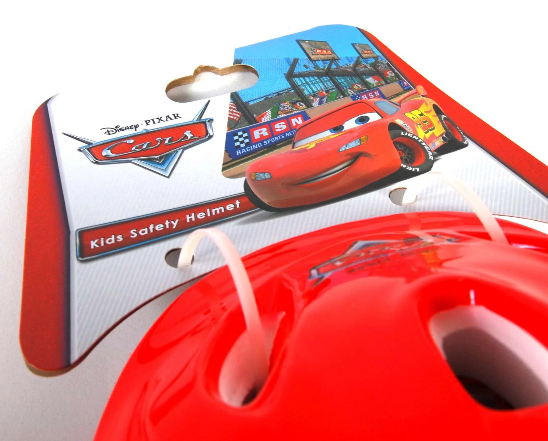 bell disney cars child multi sport helmet red Disney Cars Bicycle Helmet 51-55 Cm