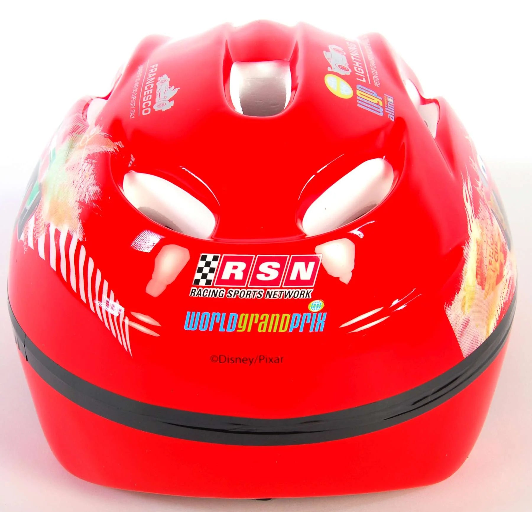 bell disney cars toddler helmet red Disney Cars Bicycle Helmet 51-55 Cm