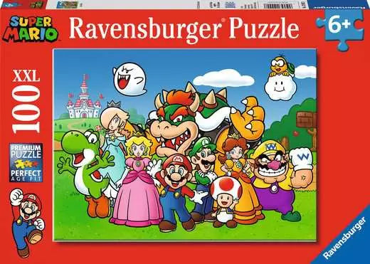 Ravensburger Super Mario, Xxl 100 Piece Jigsaw Puzzle