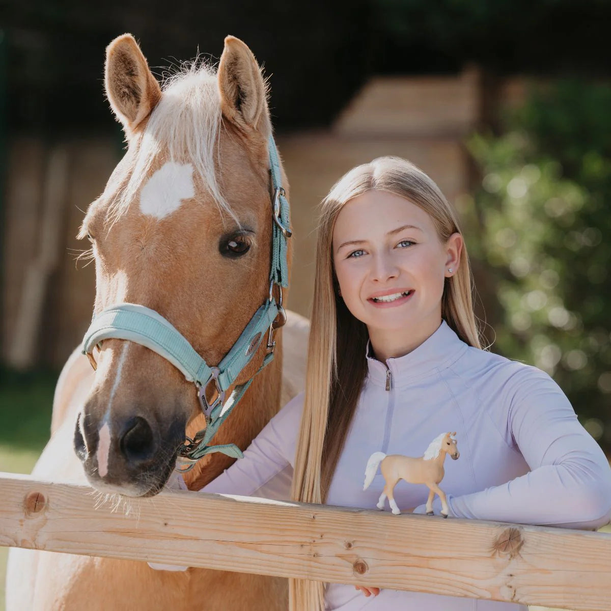 Schleich Horse Club 72342 Harlow Luna White X Popcorn Pony