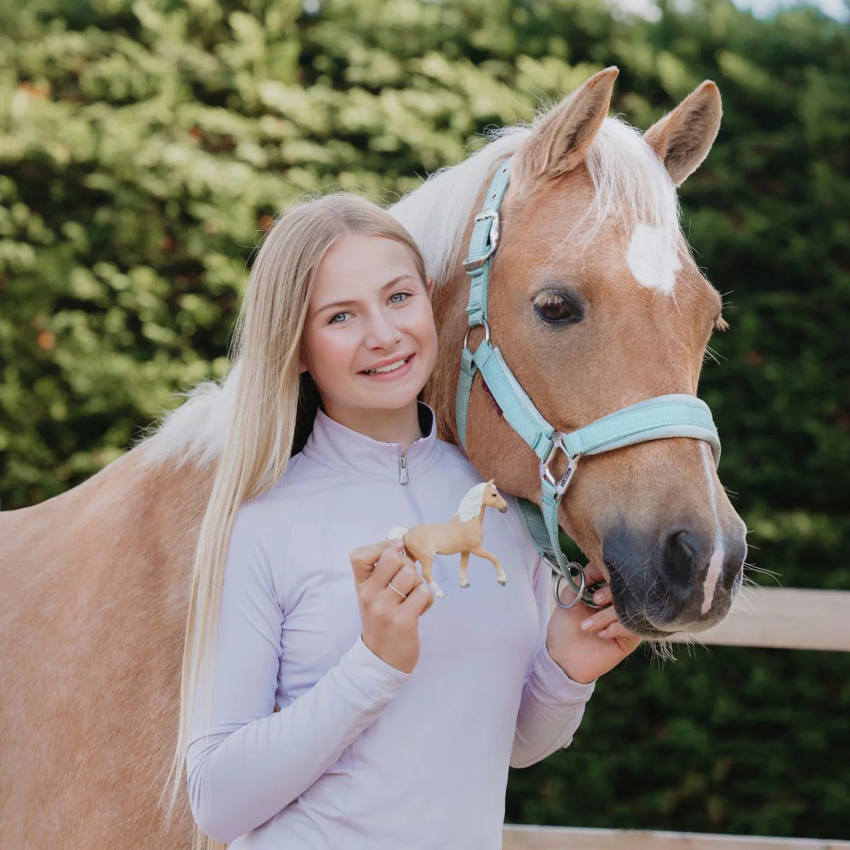 Schleich Horse Club 72342 Harlow Luna White X Popcorn Pony