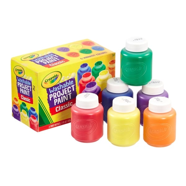 6 Washable Kids Paints