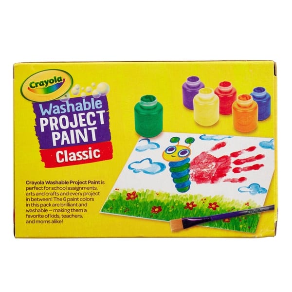 6 Washable Kids Paints