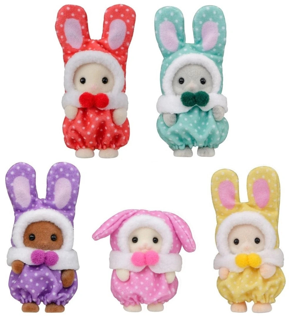 Sylvanian Families Cutie Collectibles
- Colourful Bunny Costume Babies