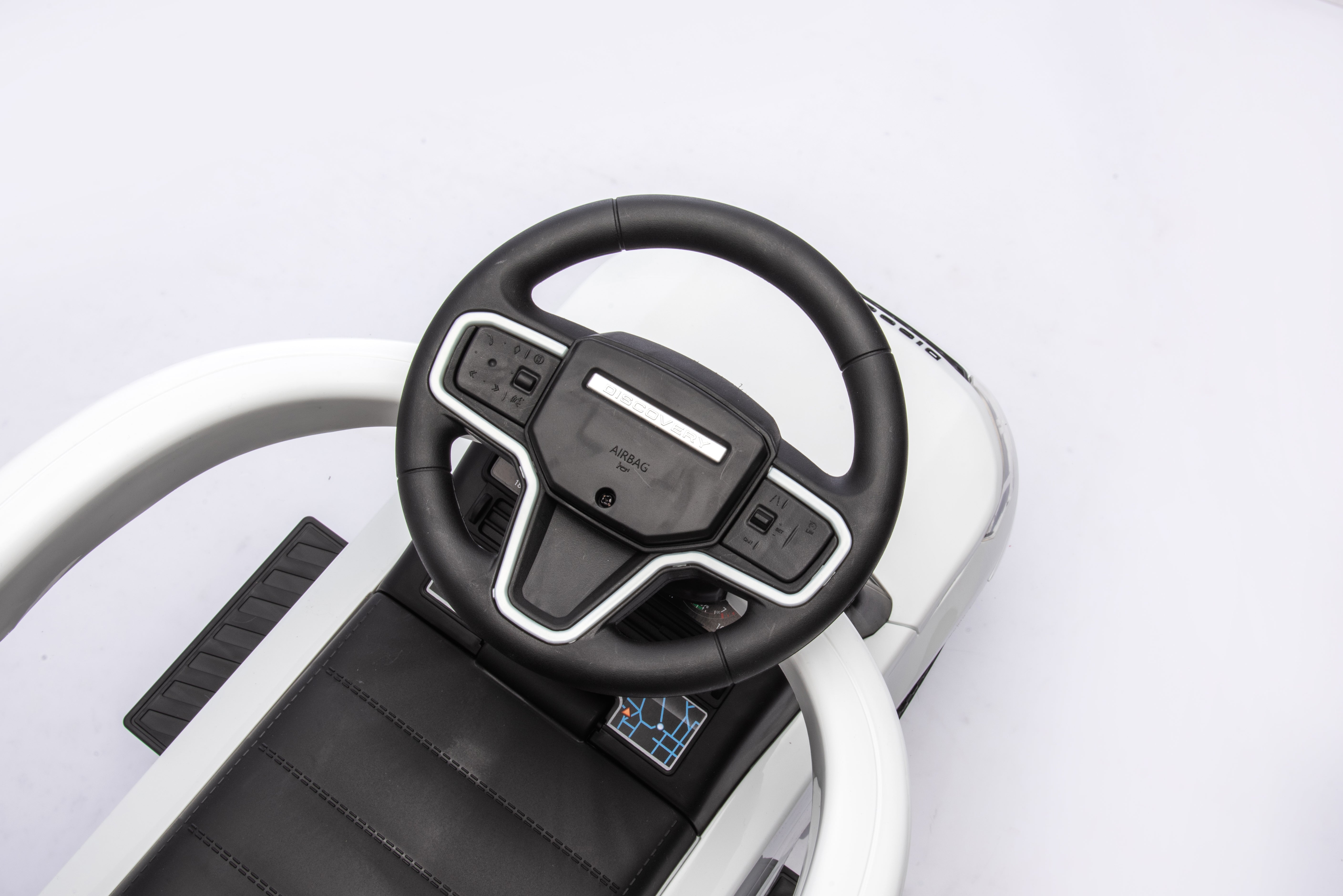 Land Rover 3 In 1 Foot To Floor Ride On - White