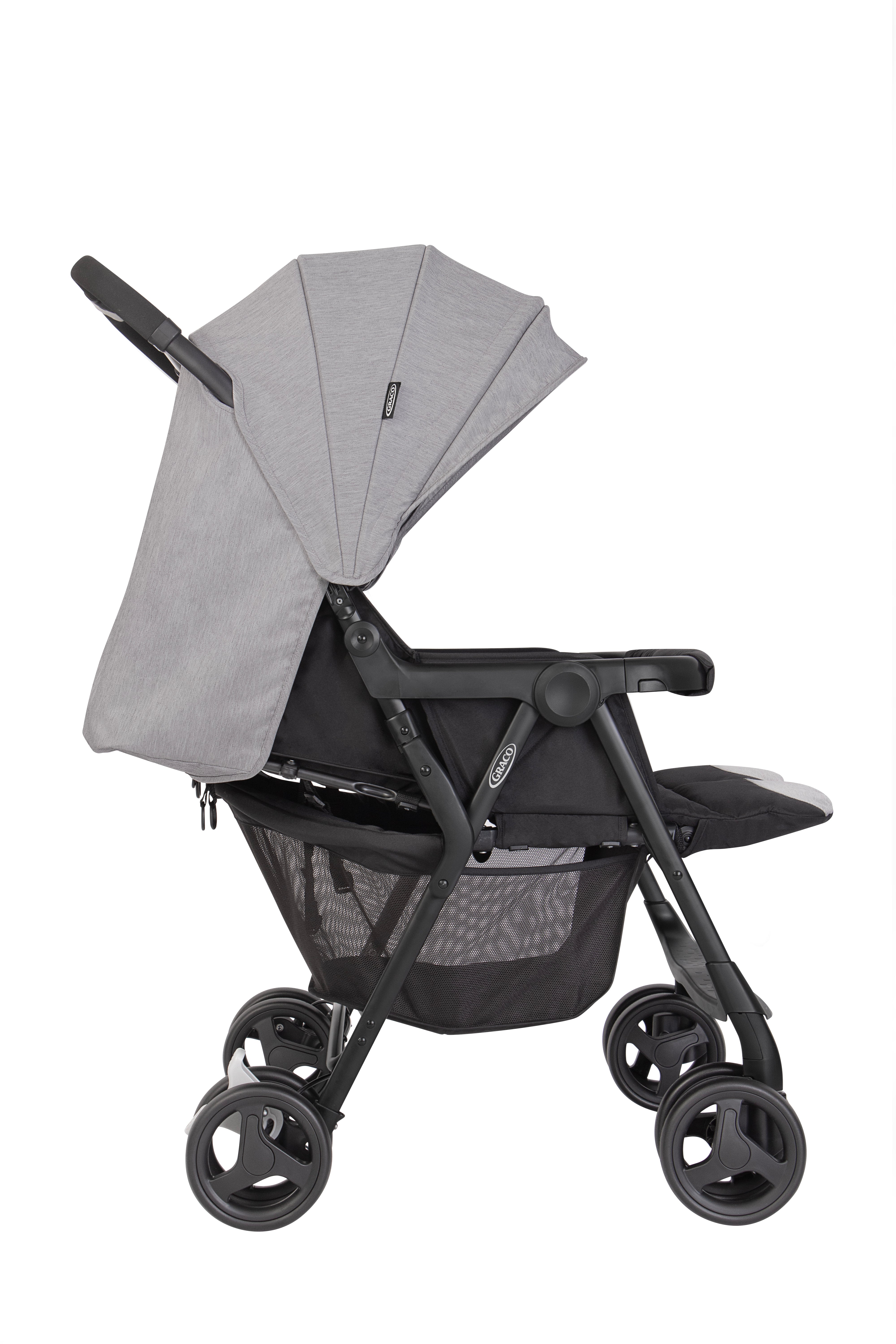 Graco Duorider Lightweight Double Pushchair With Raincover