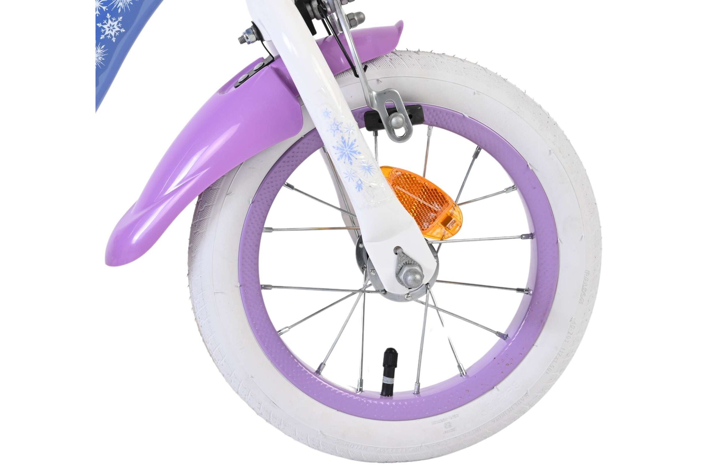 Disney Frozen 2 Children's Bicycle - 12 Inch - Blue/Purple