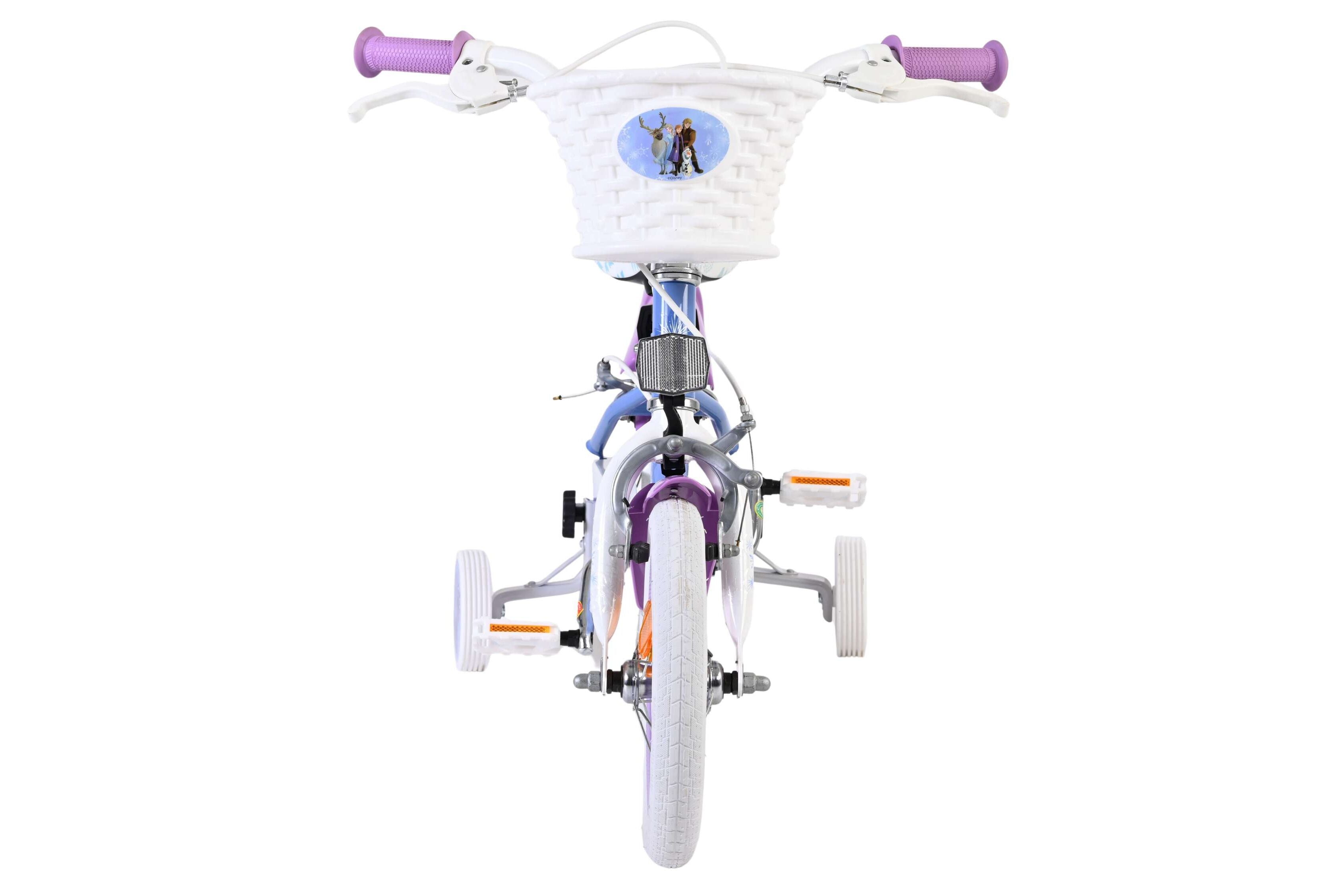 Disney Frozen 2 Children's Bicycle - 12 Inch - Blue/Purple