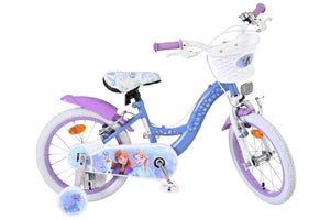 Disney Frozen 2 Children's Bicycle - 16 Inch - Blue/Purple