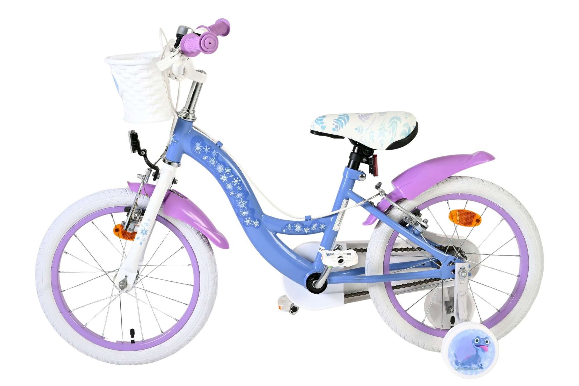 Disney Frozen 2 Children's Bicycle - 16 Inch - Blue/Purple
