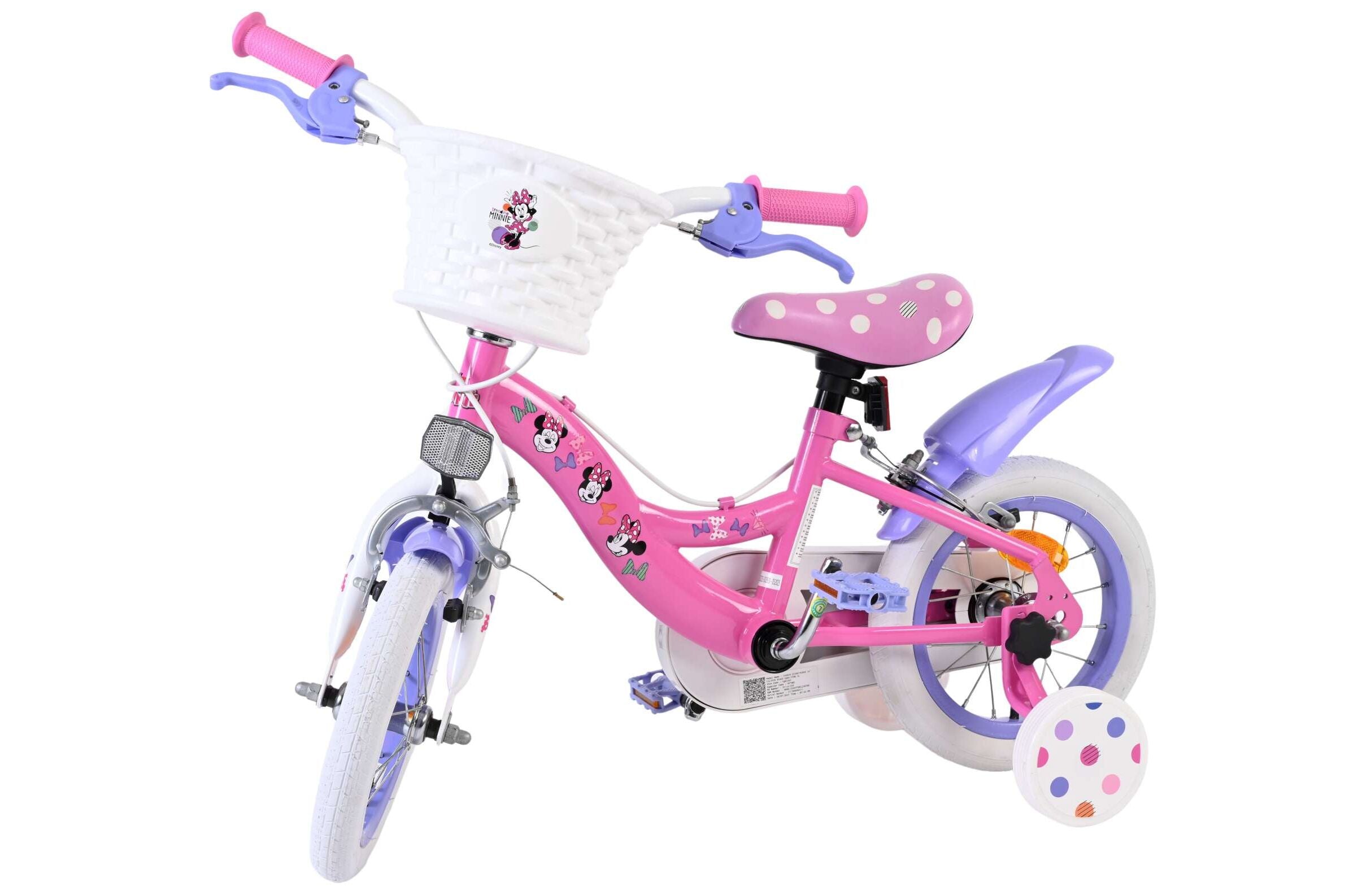 Disney Minnie Cutest Ever! Children's Bicycle - 12 Inch - Pink