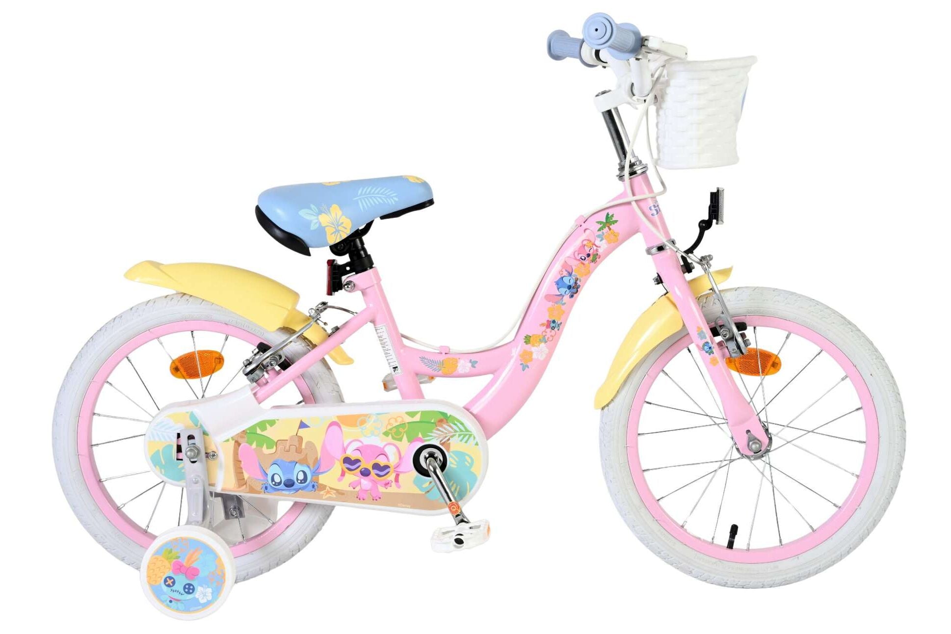 Disney Stitch Children's Bicycle - 16 Inch - Pink