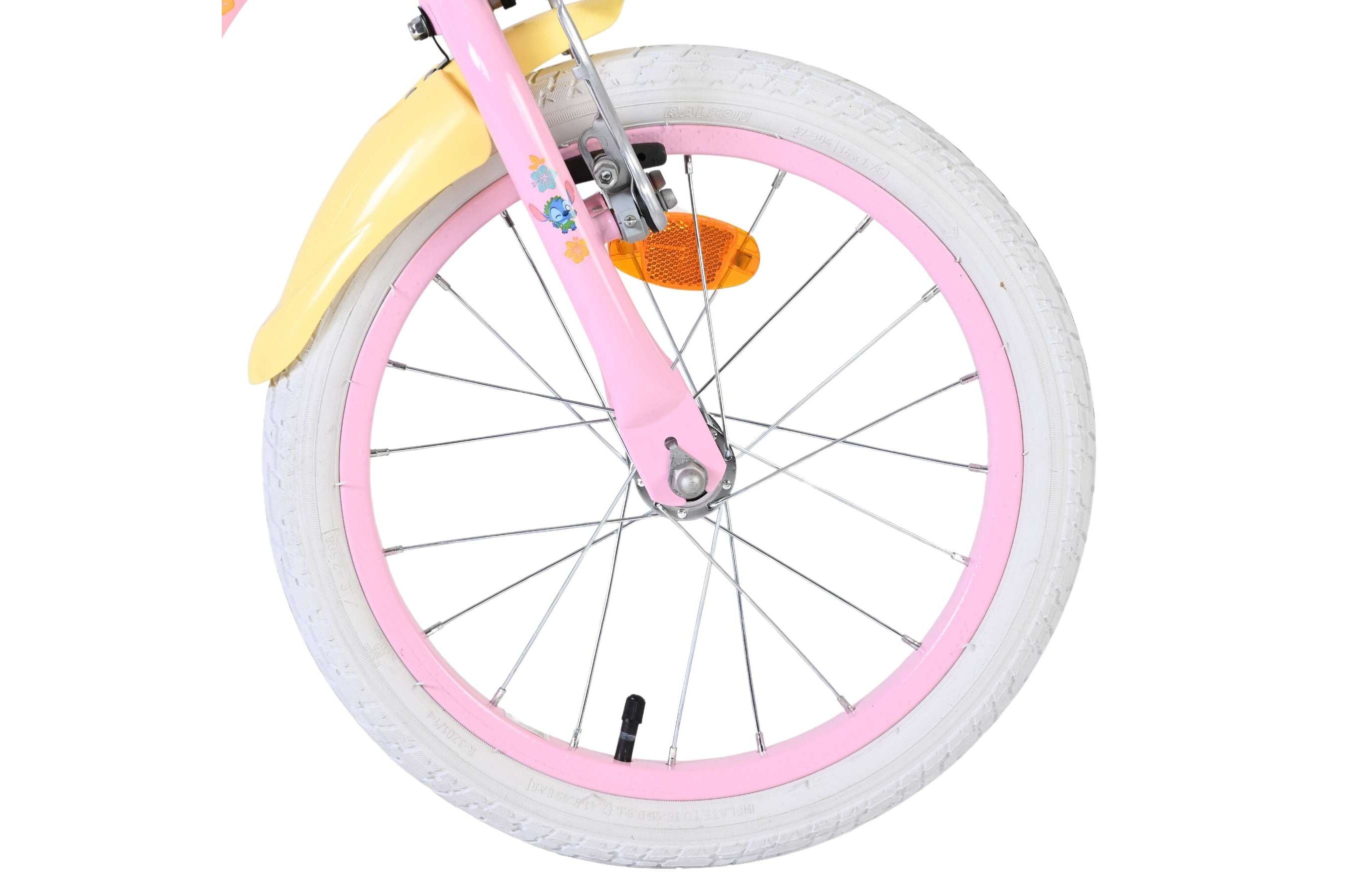 Disney Stitch Children's Bicycle - 16 Inch - Pink