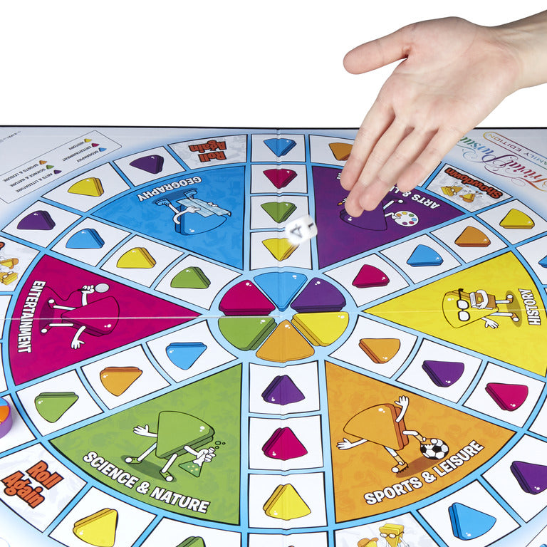 Trivial Pursuit Family Edition Board Game Family Game Night Trivia Ages 8 And Up