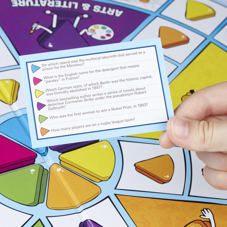 Trivial Pursuit Family Edition Board Game Family Game Night Trivia Ages 8 And Up