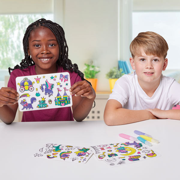Colour Your Own Stickers Pack - Fairytale