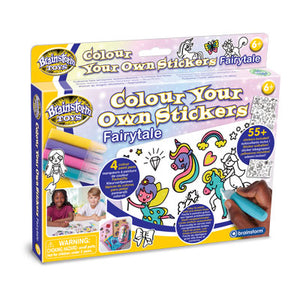 Colour Your Own Stickers Pack - Fairytale