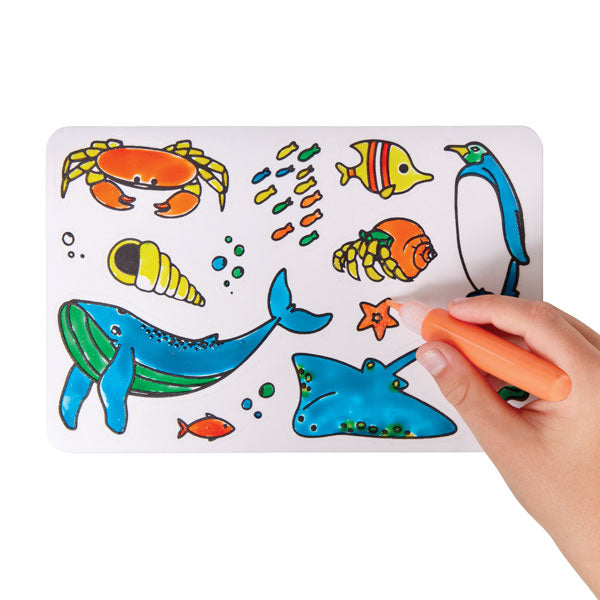 Colour Your Own Stickers – Sea Creatures