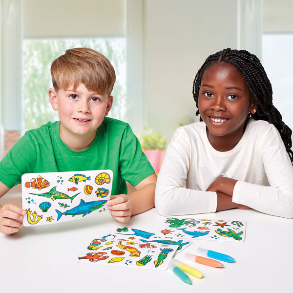 Colour Your Own Stickers – Sea Creatures