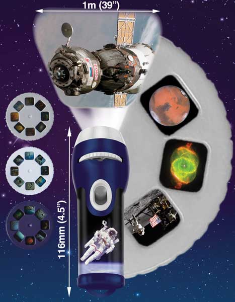 Space Projector Torch