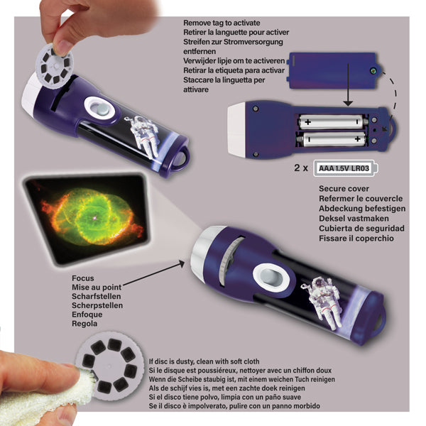 Space Projector Torch