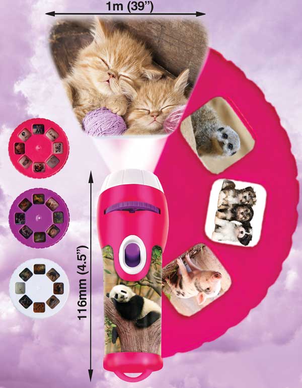 Cute & Cuddly Torch And Projector