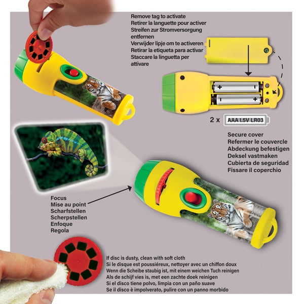 Animal Torch And Projector