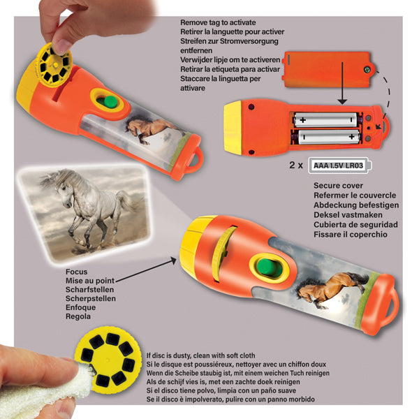 Horse Torch And Projector