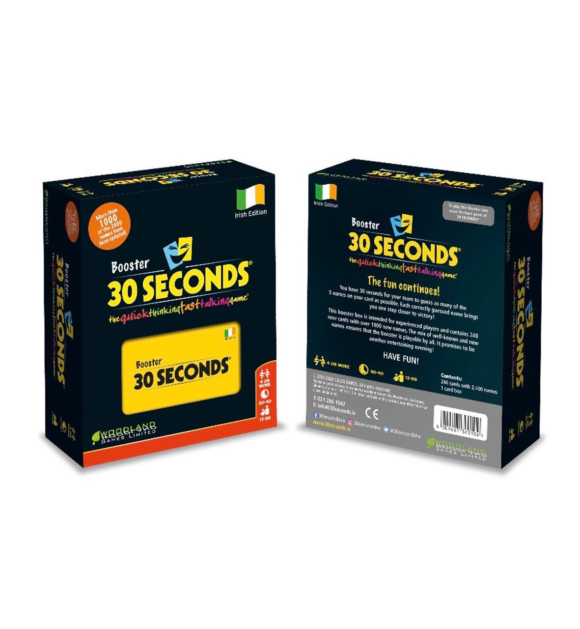 30 Seconds Board Game Booster Pack Irish Edition