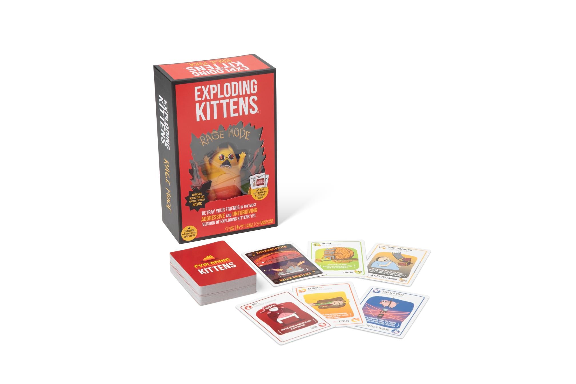 Exploding Kittens Rage Mode Card Game
