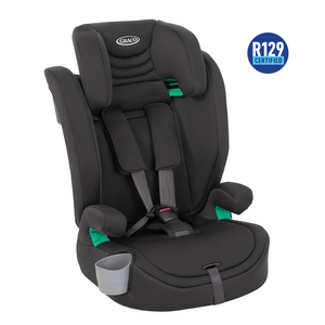 Graco Eldura R129 Harness Booster Car Seat - Midnight
