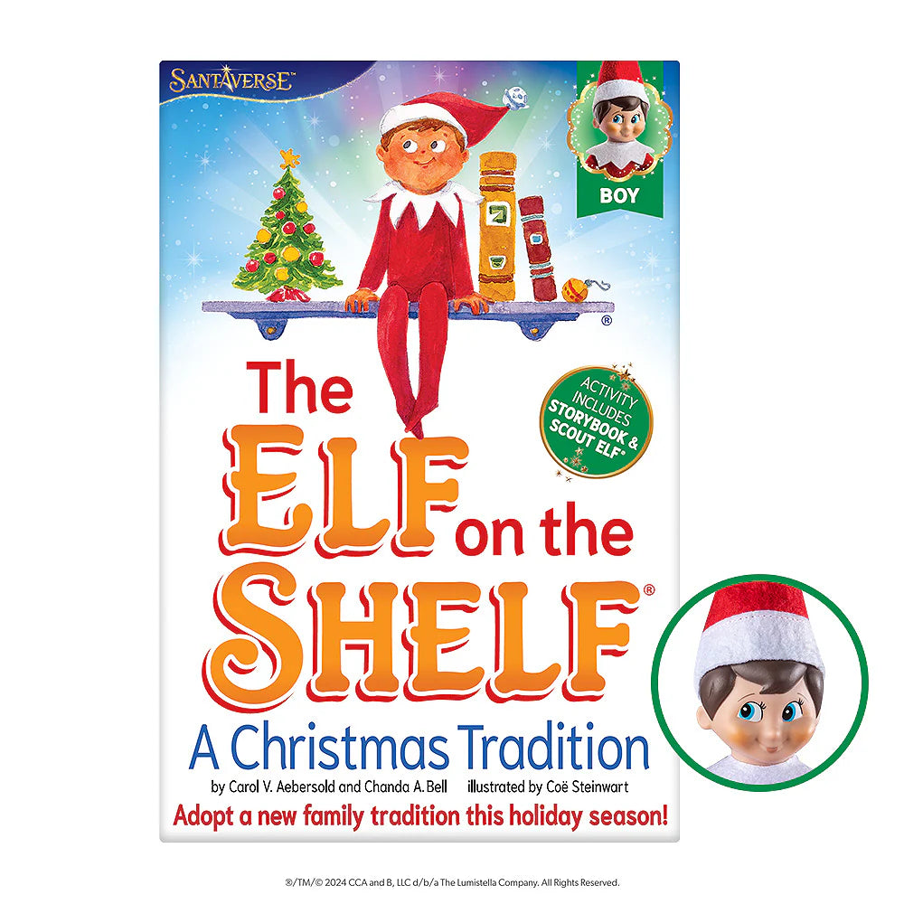 The Elf On The Shelf® Christmas Tradition - Boy With Blue Eyes