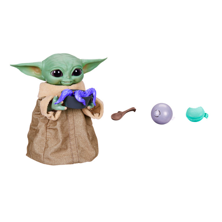 Star Wars Galactic Snackin’ Grogu (The Child) With Interactive Accessories