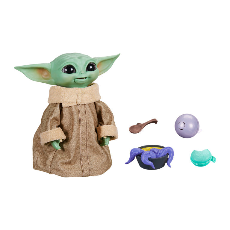 Star Wars Galactic Snackin’ Grogu (The Child) With Interactive Accessories