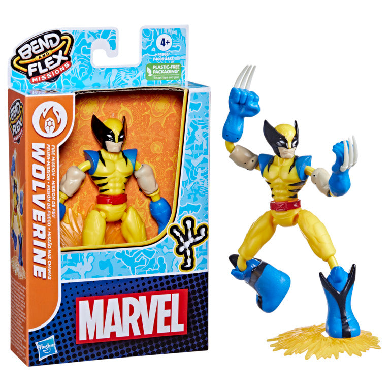 Marvel Avengers Bend And Flex Missions 6-Inch Bendable Action Figures