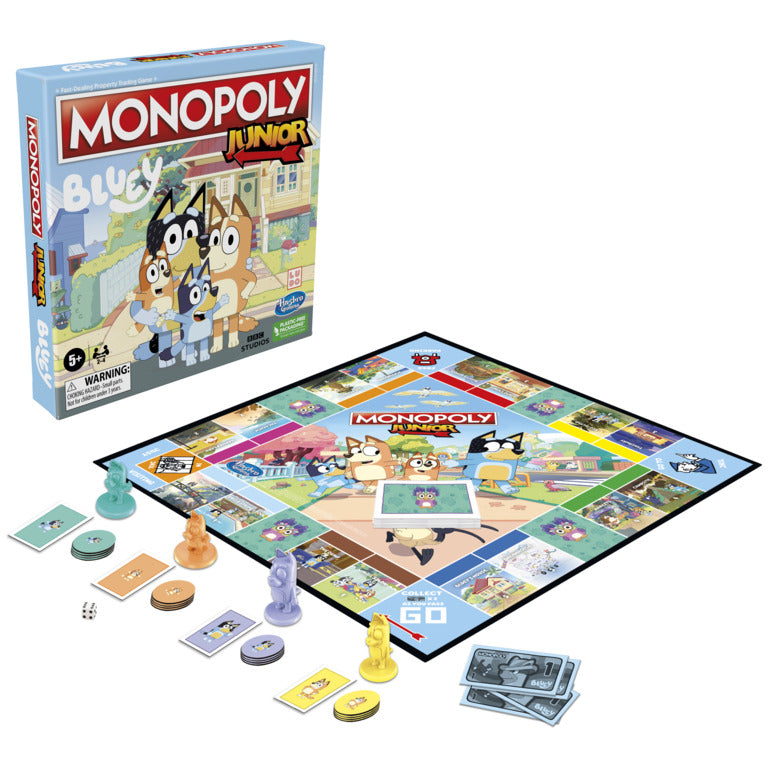 Monopoly Junior: Bluey Board Game