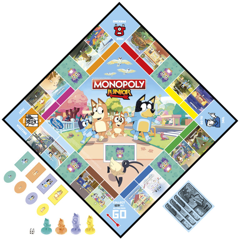 Monopoly Junior: Bluey Board Game