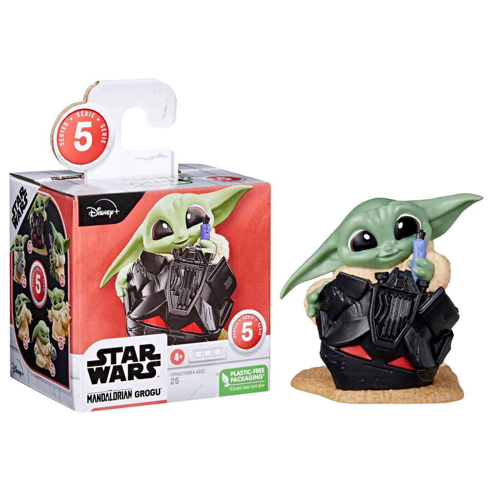 Star Wars The Bounty Collection Series 5, Grogu Figure In Helmet Hijinks Pose Assortment