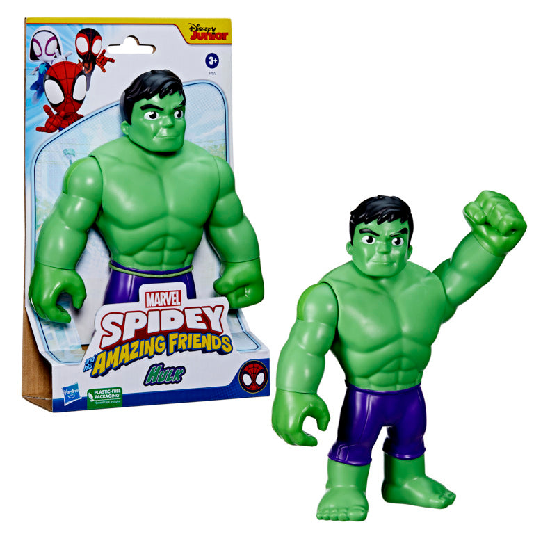Marvel Spidey And His Amazing Friends Hulk Action Figure
