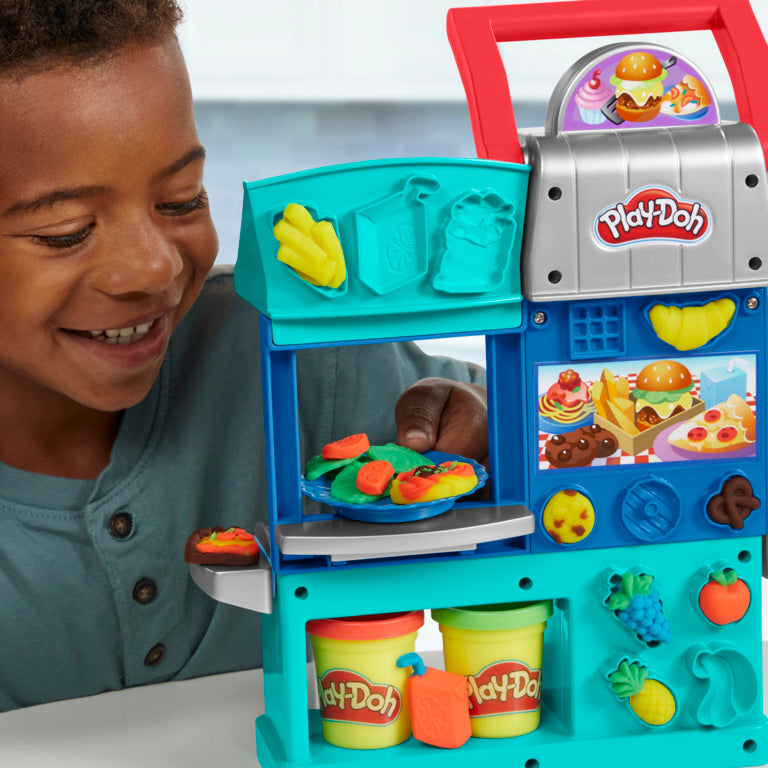 Play-Doh Kitchen Creations Busy Chef's Restaurant Playset 2-Sided
Kitchen Playset