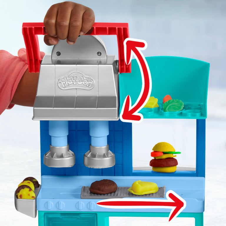 Play-Doh Kitchen Creations Busy Chef's Restaurant Playset 2-Sided
Kitchen Playset