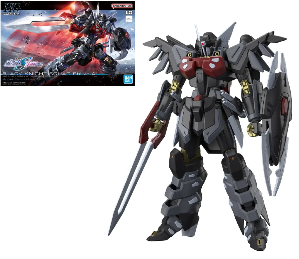 Gunpla Gundam 1/144 Black Knight Squad Shi-Ve.a
